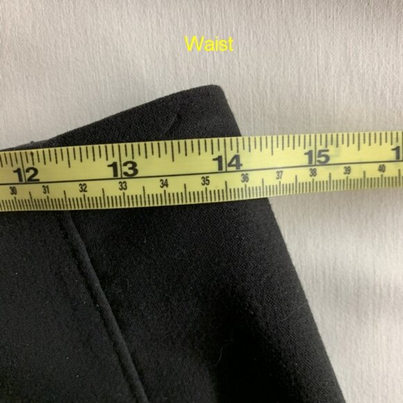 Della Spiga Dark Grey Pencil Skirt Size 4 - Picture 6 of 9